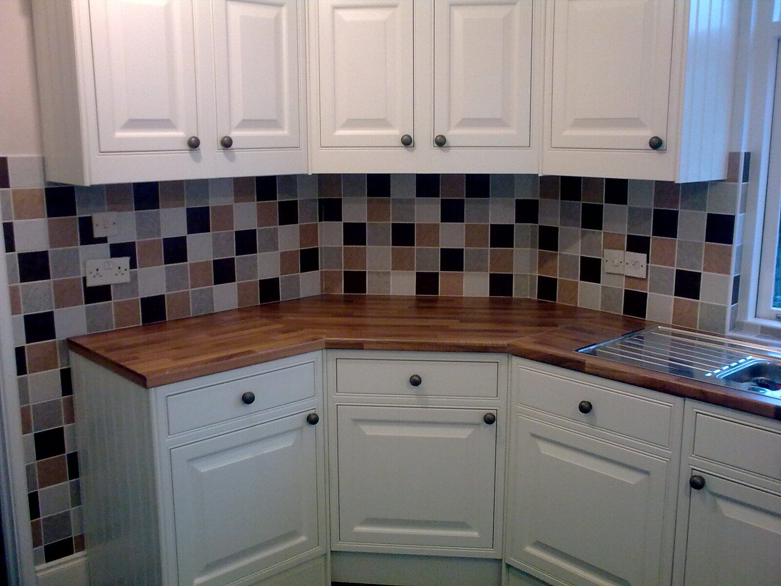 Tiled kitchen