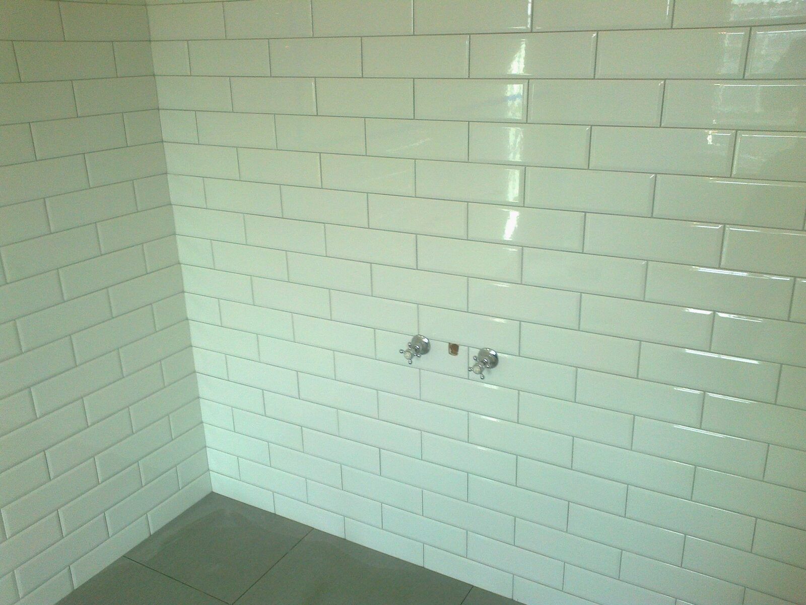 Metro tiled wall